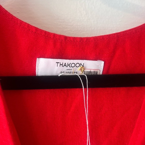 ($380 retail!) Thakoon Scarlet Tie-Front Romper size XS - Picture 2 of 8